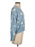 Rock N Rags Stars Blue Pullover Sweater Size XS - photo 4