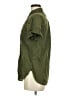 J.Crew 100% Cotton Solid Green Short Sleeve Button-Down Shirt Size 6 - photo 5