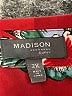 Madison 100% Polyester Paisley Red 3/4 Sleeve Blouse Size 2X - photo 7