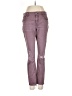 Express Jeans Color Block Purple Jeans Size 6 - photo 1