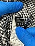 Shein Houndstooth Gray Casual Skirt Size 6 - photo 4