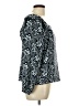 Ann Taylor LOFT Outlet 100% Rayon Blue Long Sleeve Blouse Size XL - photo 4