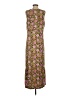 J.Jill Paisley Brown Casual Dress Size S - photo 2