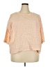 Assorted Brands Pink Short Sleeve Top Size 5X (estimated) - photo 1