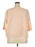 Assorted Brands Pink Short Sleeve Top Size 5X (estimated) - photo 2