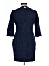 J. McLaughlin Paisley Blue Cocktail Dress Size L - photo 2