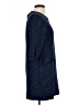 J. McLaughlin Paisley Blue Cocktail Dress Size L - photo 4
