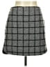 Madewell Plaid Gray Wool Skirt Size 8 - photo 1