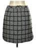 Madewell Plaid Gray Wool Skirt Size 8 - photo 2