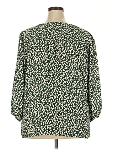 Molly & Isadora 3/4 Sleeve Blouse (view 2)