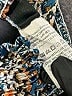 Shein 100% Polyester Print Blue Casual Pants Size 4 - photo 9