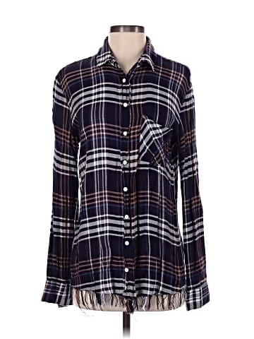Angie Long Sleeve Button-Down Shirt (view 1)