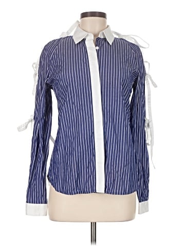 Sandy Liang Long Sleeve Button-Down Shirt (view 1)