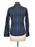 WHITE SIERRA 100% Cotton Plaid Blue Long Sleeve Button-Down Shirt Size M - photo 2