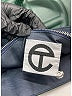 Telfar 100% Polyurethane Green Vegan Leather Medium Shopping Bag One size - photo 8