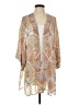 Forever 21 100% Polyester Tan Kimono Size S - photo 1