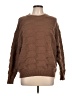 Unbranded 100% Acrylic Solid Brown Pullover Sweater Size L - photo 1