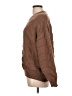 Unbranded 100% Acrylic Solid Brown Pullover Sweater Size L - photo 5