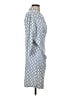 J. McLaughlin Print Blue Casual Dress Size S - photo 4