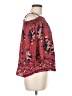 Rewind 100% Rayon Burgundy 3/4 Sleeve Blouse Size M - photo 4