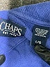 Chaps 100% Cotton Blue Pullover Sweater Size L - photo 7
