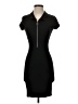 Guess Solid Black Casual Dress Size S - photo 1