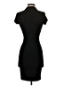 Guess Solid Black Casual Dress Size S - photo 2