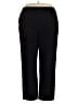 Alfred Dunner 100% Polyester Solid Black Casual Pants Size 18 - photo 1