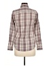 J.Crew Plaid Multi Color Brown Long Sleeve Button-Down Shirt Size 0 - photo 2