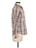 J.Crew Plaid Multi Color Brown Long Sleeve Button-Down Shirt Size 0 - photo 4