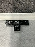 Topshop 100% Polyester Ivory Short Sleeve T-Shirt Size 2 - photo 7