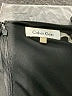Calvin Klein Solid Black Cocktail Dress Size 16 - photo 7