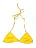 Unbranded Solid Yellow Swimsuit Top Size M (estimated) - photo 1