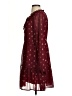 Kirundo 100% Polyester Hearts Burgundy Casual Dress Size S - photo 5