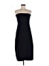 Mono b Solid Black Cocktail Dress Size L - photo 1