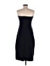 Mono b Solid Black Cocktail Dress Size L - photo 2