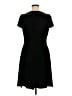 Chaps Solid Black Cocktail Dress Size XL - photo 2