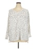 Jodifl Animal Print Silver Pullover Sweater Size XXL (estimated) - photo 1