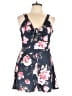 Unbranded Floral Blue Casual Dress Size 0X (estimated) - photo 1