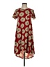Lularoe Paisley Burgundy Casual Dress Size XXS - photo 1