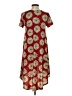 Lularoe Paisley Burgundy Casual Dress Size XXS - photo 2