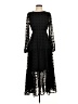 Shein 100% Polyester Black Casual Dress Size XS - photo 1