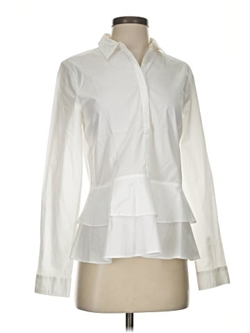 Saks Fifth Avenue Long Sleeve Blouse (view 1)