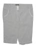 Bebe Stripes Gray Shorts Size 6 - photo 1