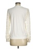 Halogen Ivory Long Sleeve Top Size M - photo 2