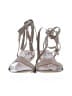 Steve Madden 100% Leather Gray Tan Sandals Size 9 - photo 2