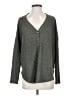 American Eagle Outfitters Gray Long Sleeve Blouse Size S - photo 1