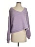 Neely Purple Pullover Sweater Size S/M - photo 1