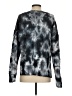 Pilcro by Anthropologie 100% Cotton Tie-dye Gray Pullover Sweater Size S - photo 2