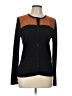 August Silk Black Cardigan Size L - photo 1